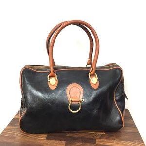 Aldo Ripani Genuine Leather Bag Made in Italy VTG